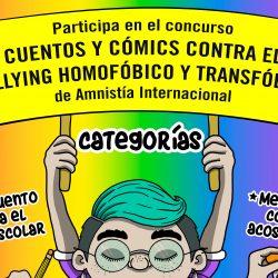 Concurso de cuentos y comics contra el bullying homofóbico y transfóbico, de Amnistía Internacional Perú
