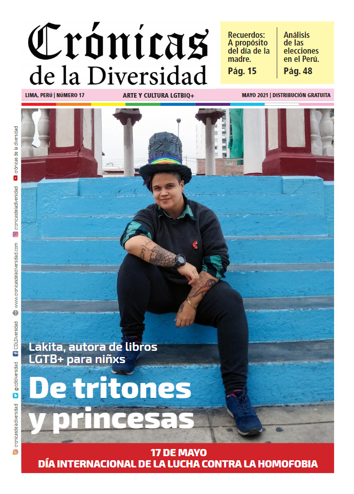 Portada original de Crónicas de la Diversidad N.º 17: De tritones y princesas