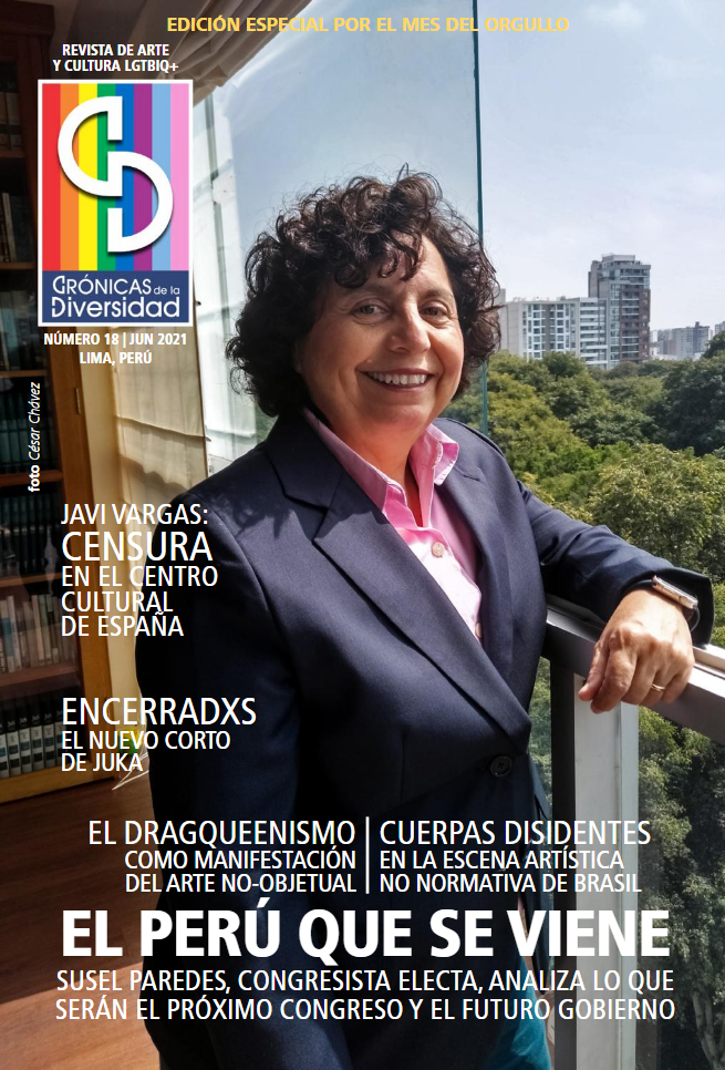 Portada original de Crónicas de la Diversidad N.º 18: El Perú que se viene