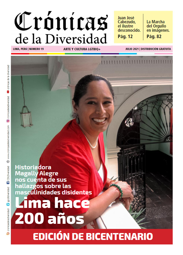 Portada original de Crónicas de la Diversidad N.º 19: Lima hace 200 años