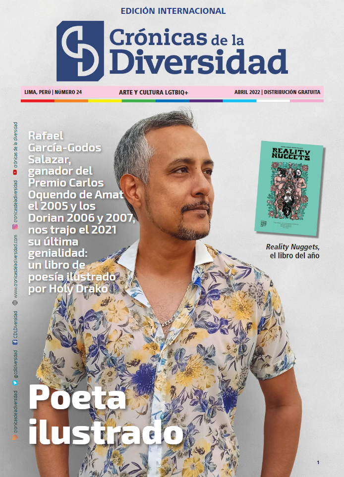 Portada original de Crónicas de la Diversidad N.º 24: Poeta ilustrado