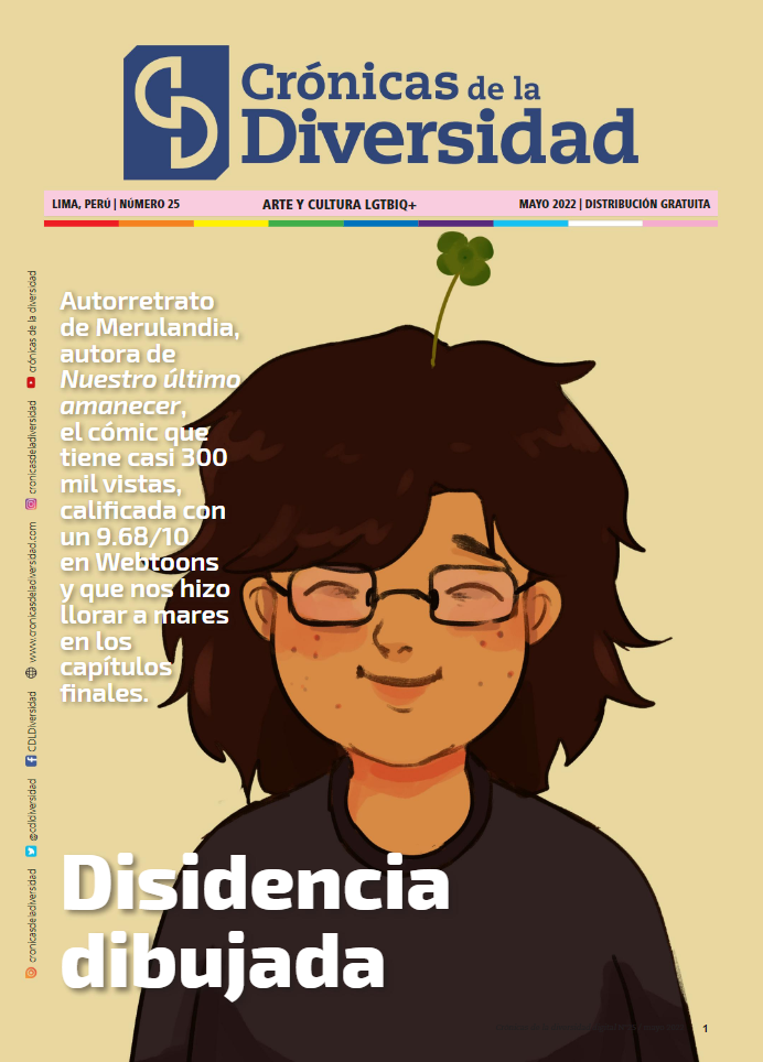 Portada original de Crónicas de la Diversidad N.º 25: Disidencia dibujada