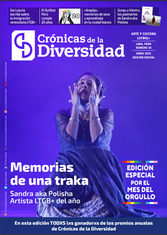 Portada original de Crónicas de la Diversidad N.º 34: Memorias de una traka