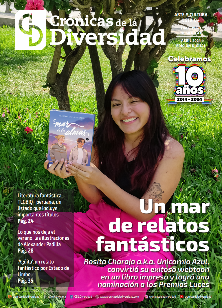 Portada original de Crónicas de la Diversidad N.º 43: Un mar de relatos fantásticos